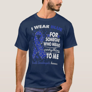 T-shirt Soutien aux guerriers de la sensibilisation à la d