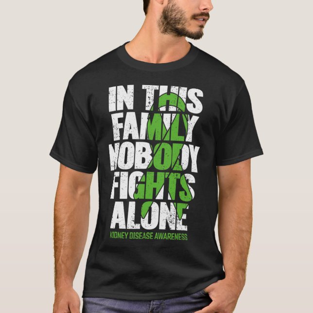 T-shirt Soutien aux maladies - Sensibilisation aux maladie (Devant)