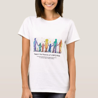 T-shirt Soutien aux parents de la chemise T pour femmes LG