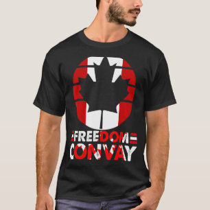 T-shirt Soutien Convoi pour la liberté des camionneurs can