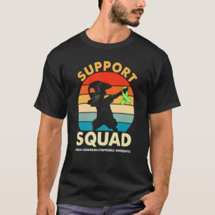 T-shirt Soutien Corps Lime Green Ribbon Non Hodgkin Award