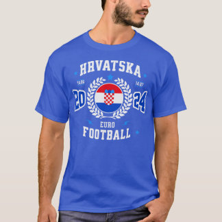 T-shirt Soutien Croatie 2024