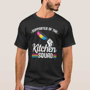 T-shirt Soutien de la fierté transexuelle Cuisine Squad Pa