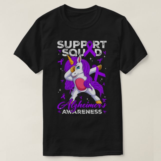 T-shirt Soutien de l'équipe de sensibilisation à la maladi (Design devant)