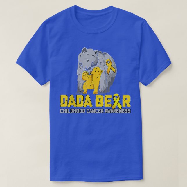 T-shirt Soutien de l'ours dada Sensibilisation à la lutte  (Design devant)