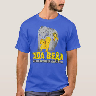T-shirt Soutien de l'ours dada Sensibilisation à la lutte 