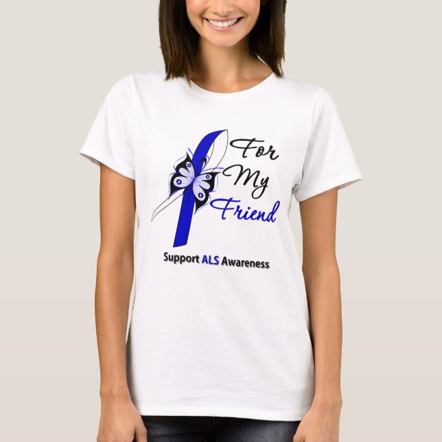T-shirt Soutien de SAL de mon ami (Devant)