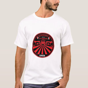 T-shirt Soutien des produits agricoles canadiens locaux