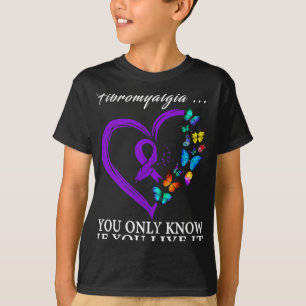 T-shirt Soutien du guerrier de sensibilisation Ruban viole