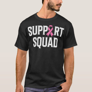 T-shirt Soutien du guerrier du cancer du sein Équipe du ca