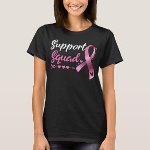 T-shirt Soutien du guerrier du cancer du sein Équipe du ca