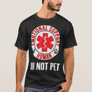 T-shirt Soutien émotionnel Humain Ne pas animal de compagn