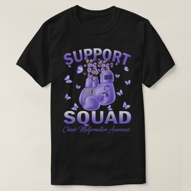 T-shirt Soutien Équipe CHIARI MALFORMATION SENSIBILISATION (Design devant)