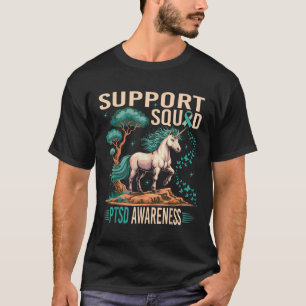 T-shirt Soutien Équipe De Sensibilisation À La Dtfp Guerri