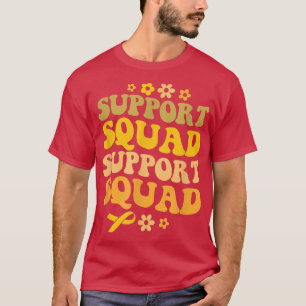 T-shirt Soutien Équipe de sensibilisation au cancer chez l