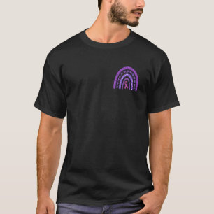 T-shirt Soutien Escadron Lupus Sensibilisation pourpre Arc