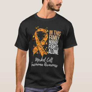 T-shirt Soutien familial Merkel Cellule Carcinome Sensibil