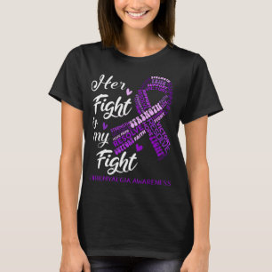 T-shirt Soutien Fibromyalgia Guerrier dons