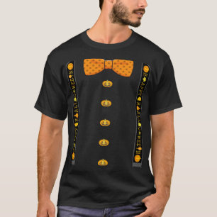 T-shirt Soutien-gorge Happy Halloween Nœud papillon Smokin