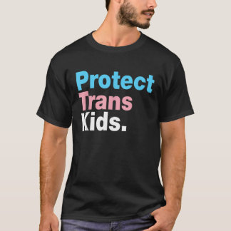 T-shirt Soutien LGBT Protéger l'enfant trans Fierté LGBT