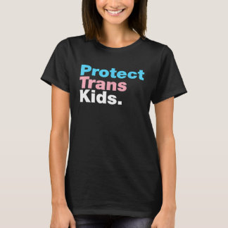 T-shirt Soutien LGBT Protéger les enfants trans Fierté LGB