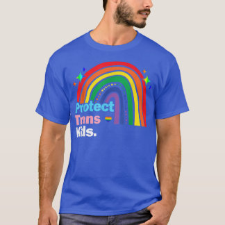 T-shirt Soutien LGBT, Protéger Trans Kid, Fierté LGBT Rain