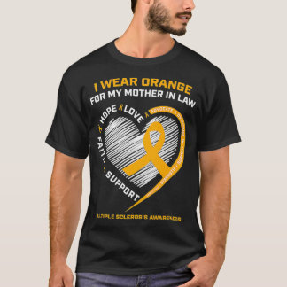 T-shirt Soutien Mère En Droit MS Cadeaux Multiple Premium