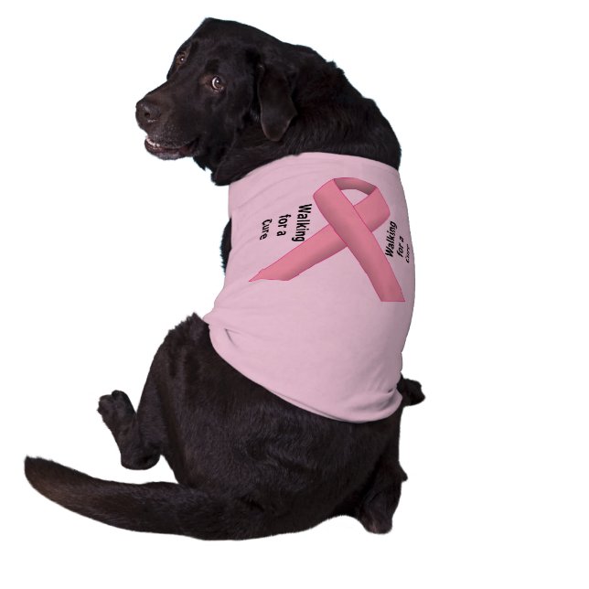 T-shirt Soutien pour le cancer du sein (Dos)
