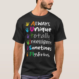 T-shirt Soutien sensibilisation sur l'autisme Autisme Enfa