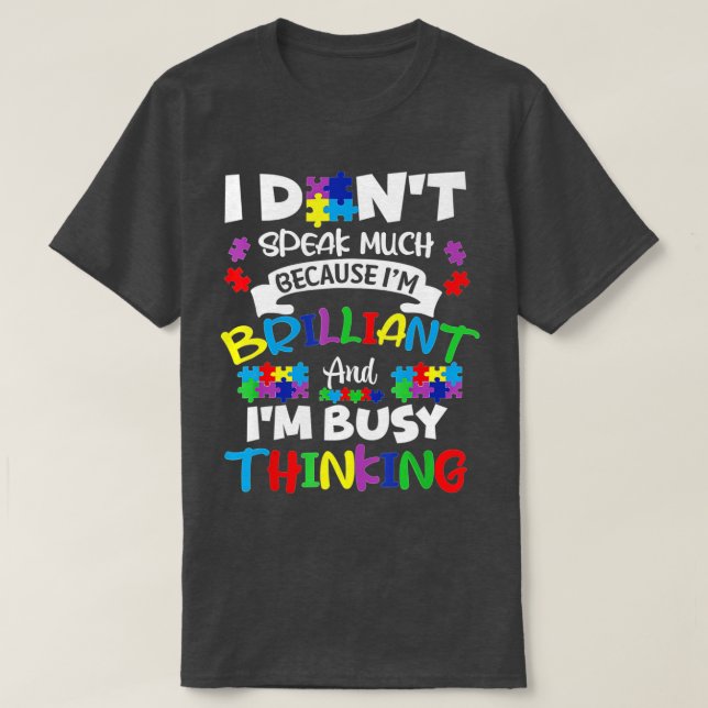 T-shirt Soutien sensibilisation sur l'autisme Autisme Enfa (Design devant)