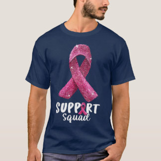 T-shirt Soutien Squad Pink Ribbon Sensibilisation au cance