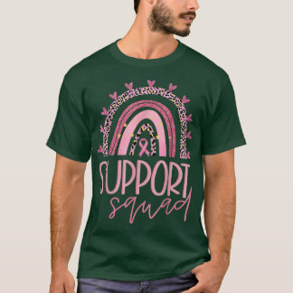 T-shirt Soutien Squad Sensibilisation au cancer du sein Su