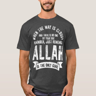 T-shirt Souvenez-vous Allah Musulman Religion Islamique Mo