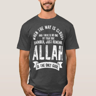 T-shirt Souvenez-vous Allah Musulman Religion Islamique Mo