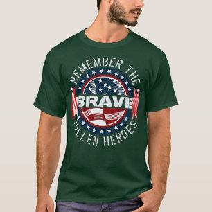 T-shirt Souvenez-vous de la Journée commémorative des héro