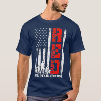 T-shirt Souvenez-vous de tout vétéran déployé RED vendredi