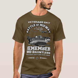 T-shirt Souvenez-vous des vétérans innombrables du SBD 2èm