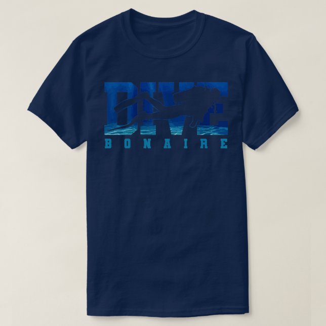 T-shirt Souvenir de l'île de Scuba Diving Bonaire (Design devant)