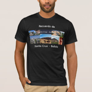 T-shirt Souvenir de Santa Cruz Bolivie