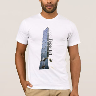 T-shirt Souvenir de voyage de bâtiment de Taïpeh 101