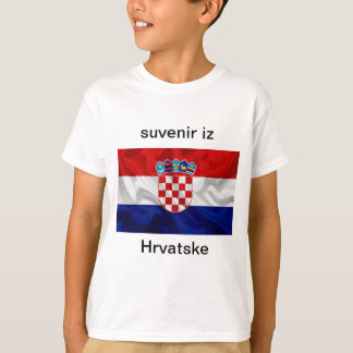 T-shirt souvenir iz Hrvatske