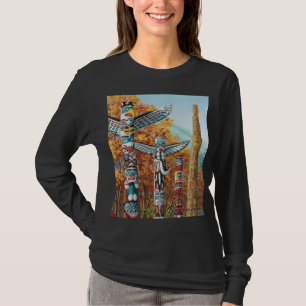 T-shirt Souvenir Vancouver Chemises d'art Vancouve