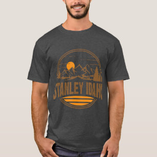 T-shirt Souvenir vintage Stanley Idaho Mountain Randonnée
