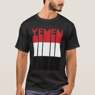 T-shirt Souvenir Yéménite rétro Vintage Yemen Drapeau Yéme