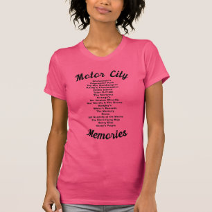 T-shirt Souvenirs de Motor City