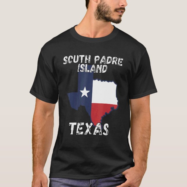 T-shirt Souvenirs de South Padre Island (Devant)