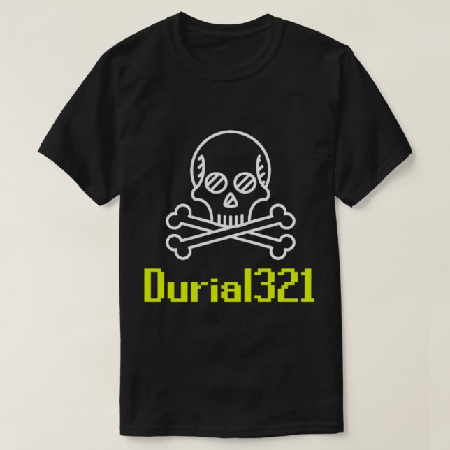 T-shirt Souvenirs Durial321 (Design devant)