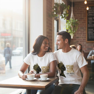 T-shirt Sovereign Truth Graphic Tee – Ancestral Gold Editi