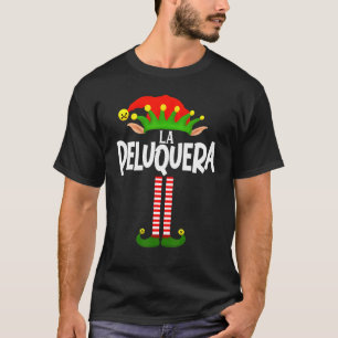 T-shirt Soy La Peluquera Elf Famille Groupe Correspondant 