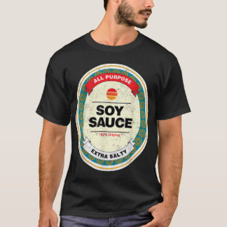 T-shirt Soy Sauce Drôle Costume Halloween